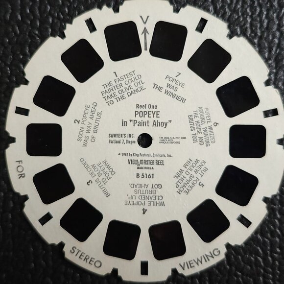 VINTAGE VIEW MASTER REELS POPEYE The Sailor Man Package - Picture 5 of 5